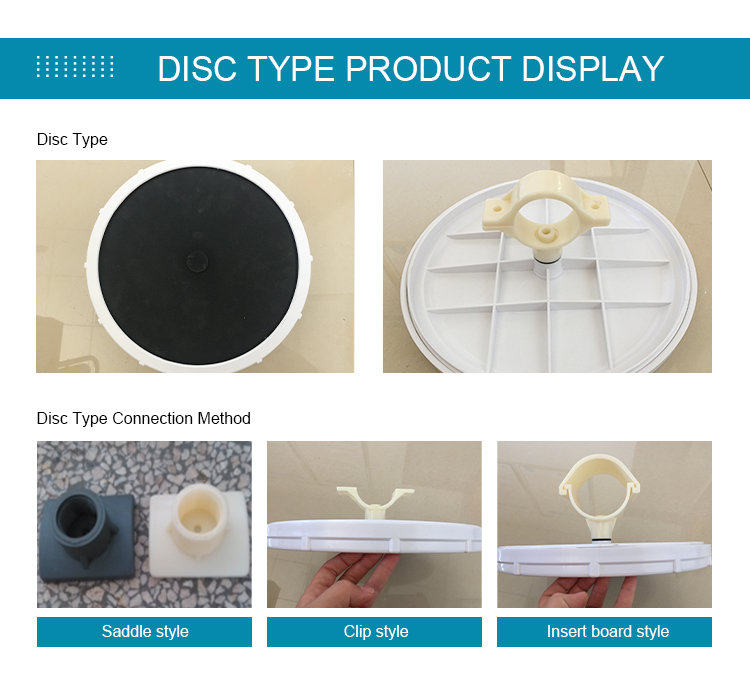 Membrane disc diffuser