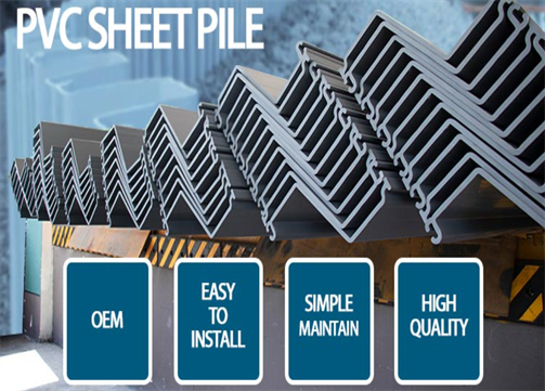 Vinyl Sheet Piling: Z type