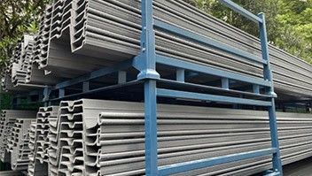 Vinyl PVC Sheet Piles for Environmental Containment and Water-Control Structures