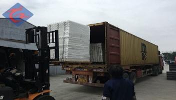 Exporting PP tube settler to South America