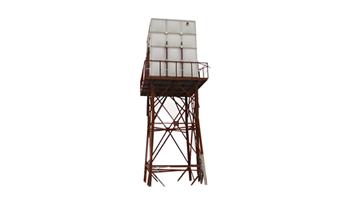 FRP Panel Type Water Tank With Elevated Tower
