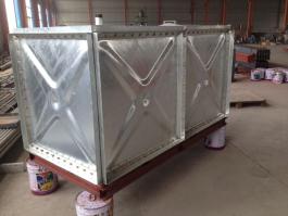 Galvanized steel water tank