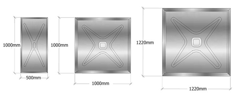 galvanized steel water tanks